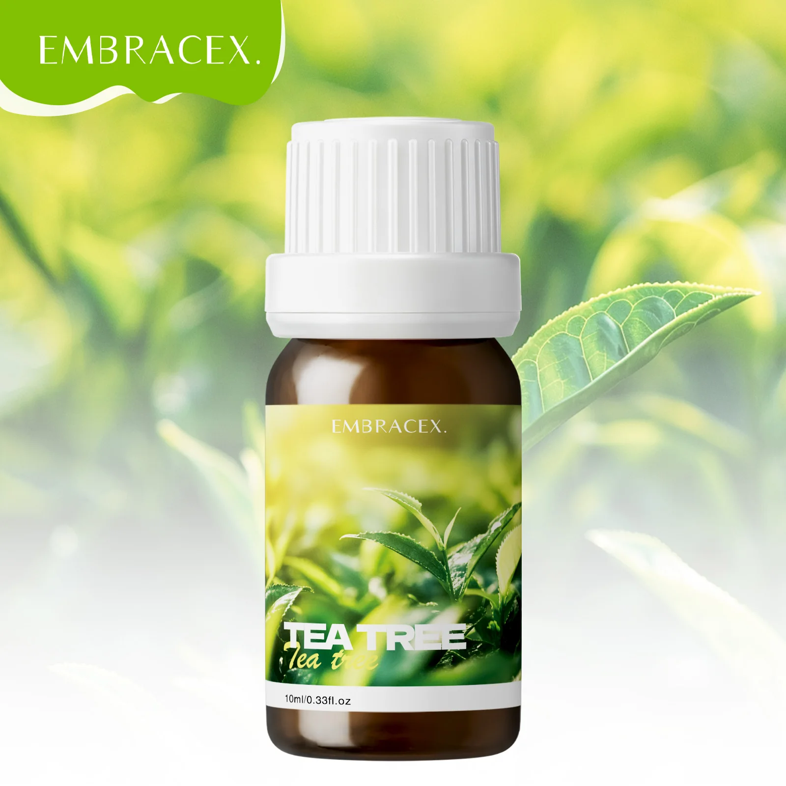 10ml Tea Tree Oil Aromatherapy Essential Oil Making Bath Products for Scalp, Skincare Body Massage Oil Gifts