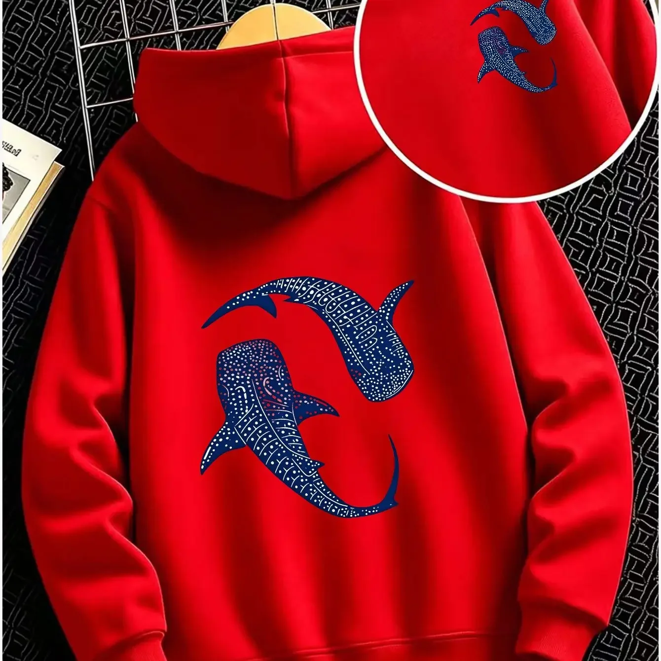 Hoodie, Unisex Loose Casual Jacket Summer Thin Trendy Street Style Youth Student Daily Versatile Top Cuffs And Hem Ribbed Tight