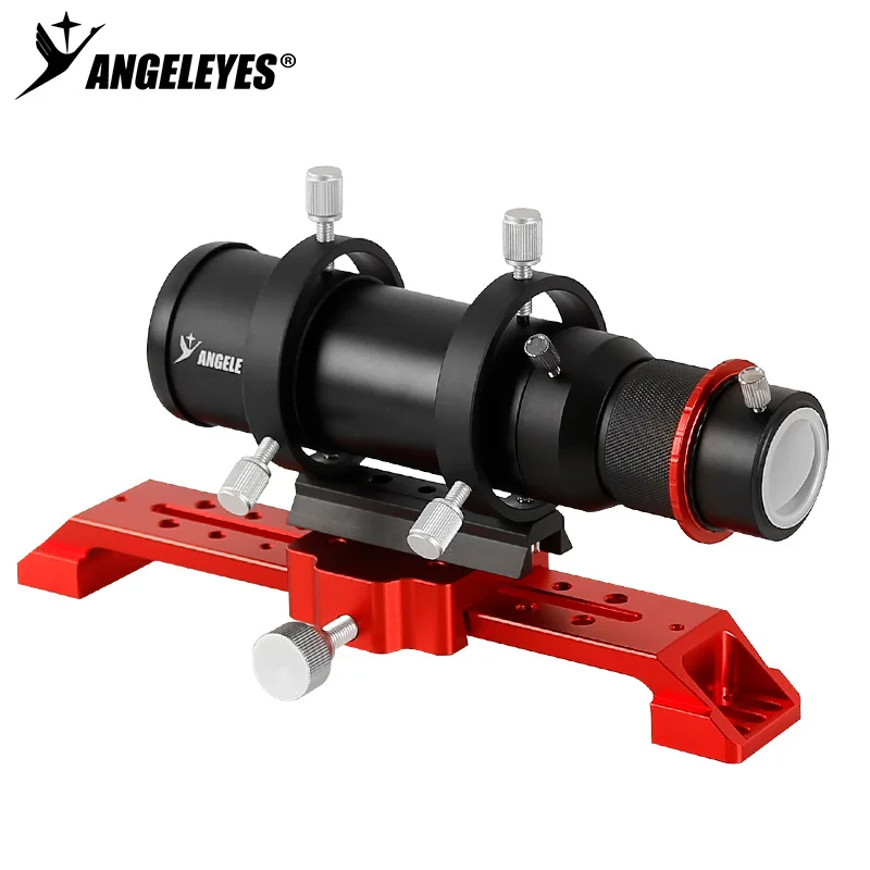 Finderscope Guida 60mm Per Telescopio Astronomico – Doppia Messa A Fuoco Elicoidale, Attacco 1,25″ E Staffa Inclusa - 5