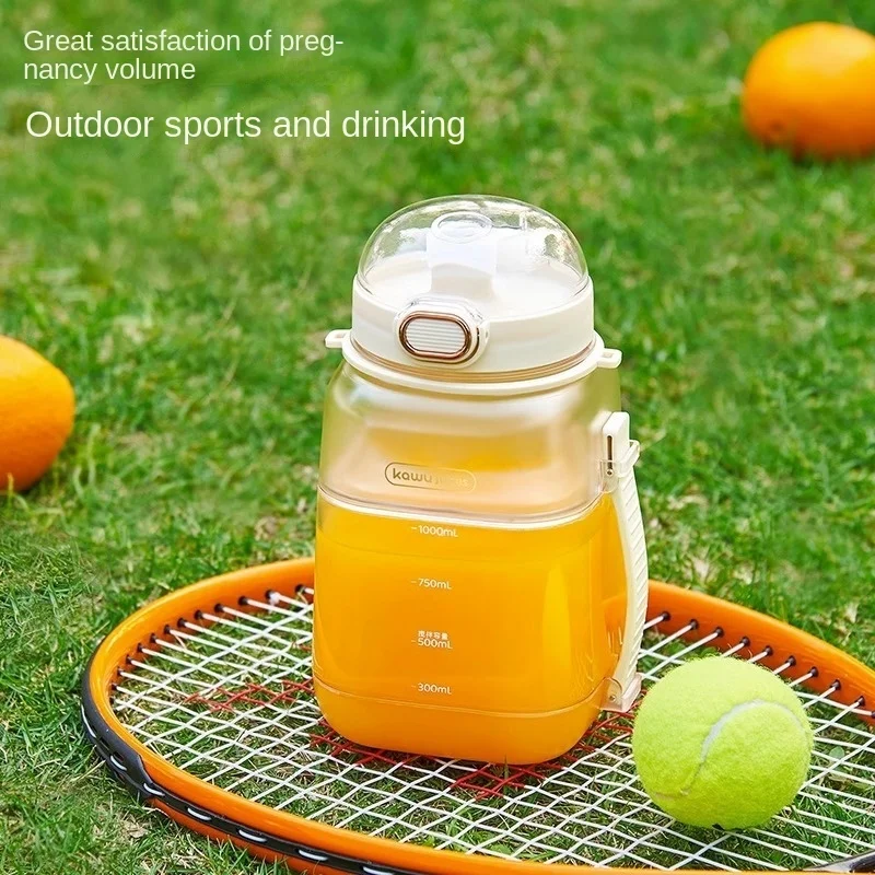 Household rechargeable portable juice cup slim large capacity portable straw juice machine