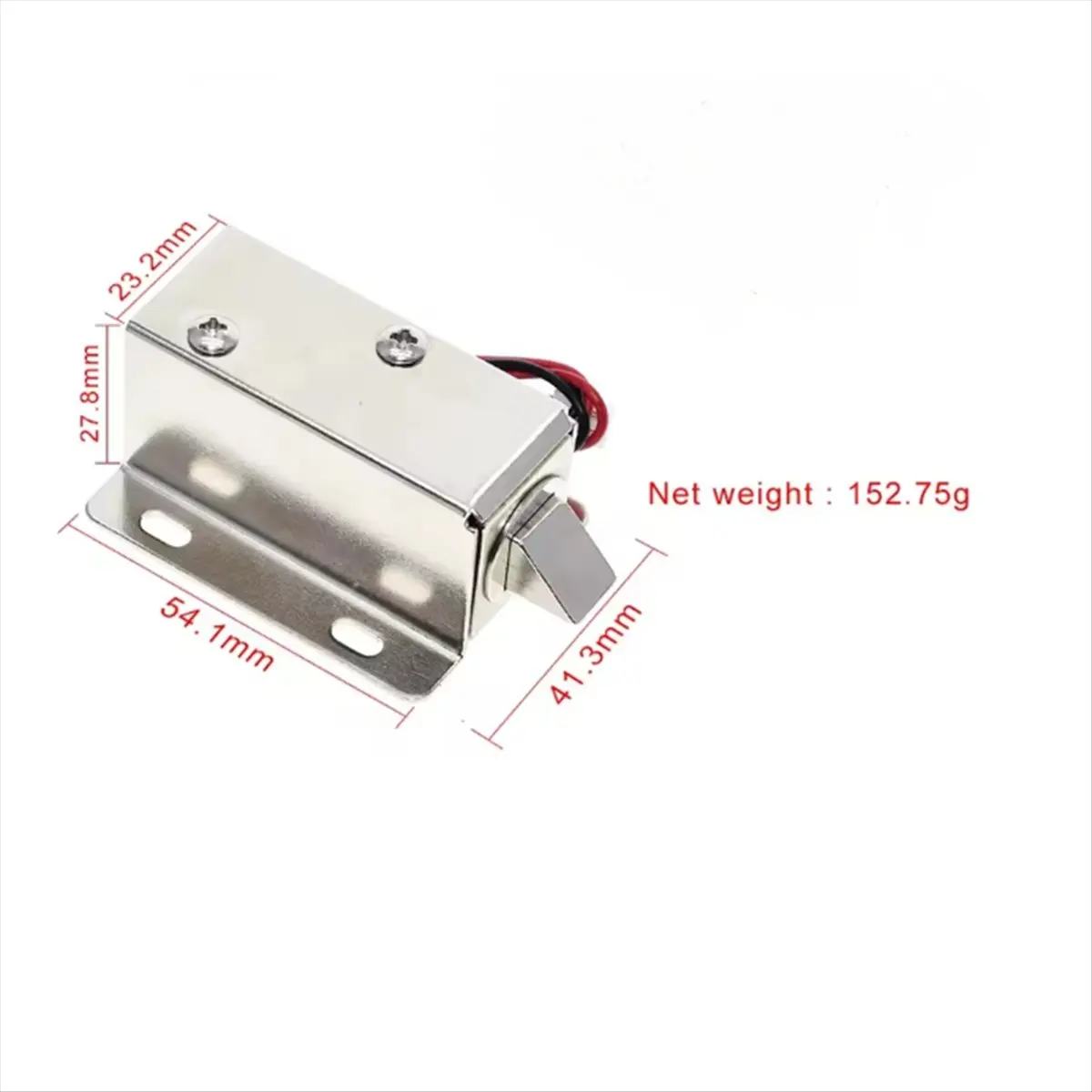 T1326C-DC12V 0.6A Small Electromagnetic Lock Storage Cabinets Electronic Lock Electric Drawer File Cabinet Lock HOT