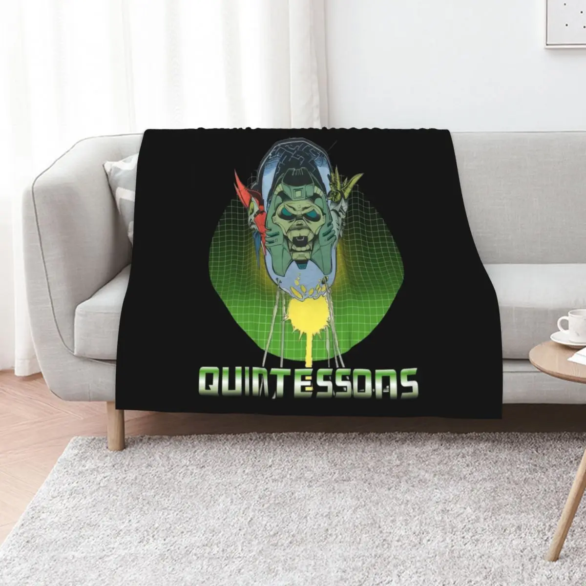 

Quintessons Autobot Transformer G1 Throw Blanket Soft Sherpa Fleece Warm Blanket for Winter