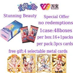 2024 Stunning Beauty Goddess Story Collection Cards Anime Girls Feast Booster Box Children Game Toys And Hobbies Gift