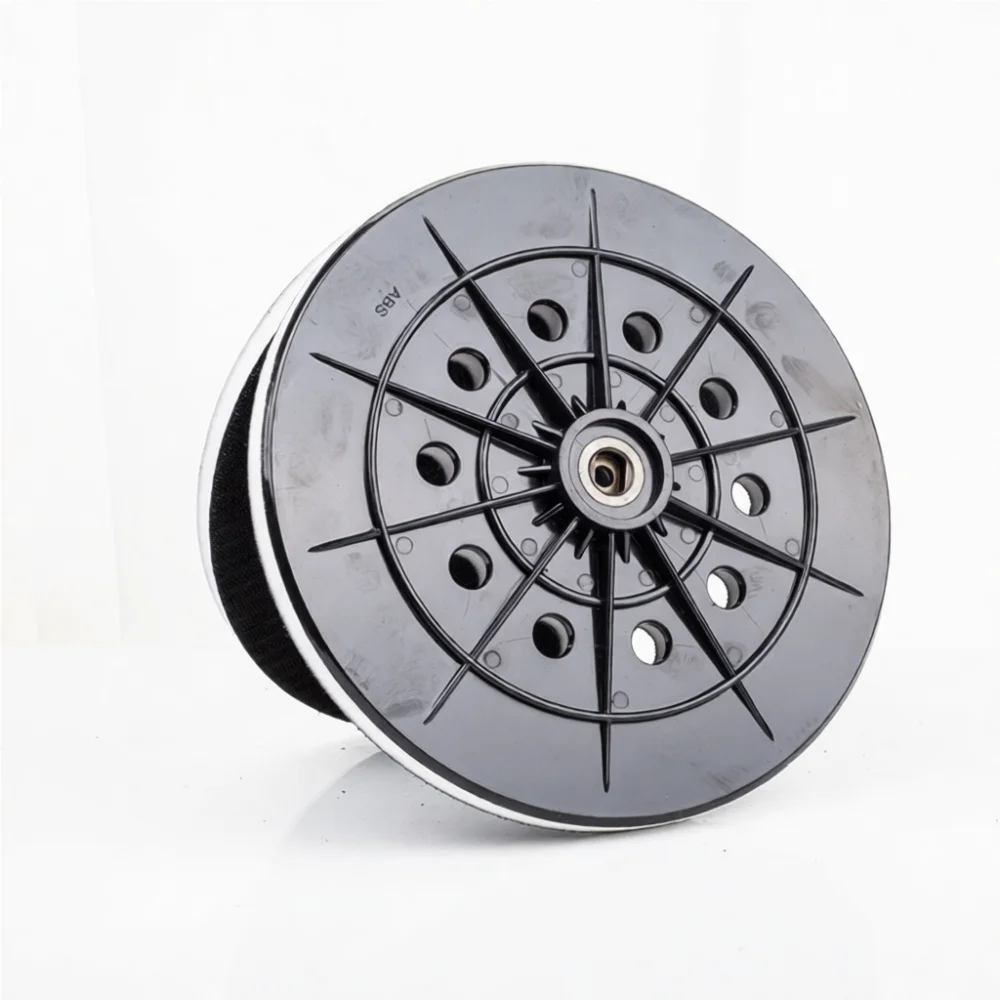 Durable 9 Inch Wall Polisher Pad For Pudge 230mm Sanding Plate 10 Hole Hook Loop Base Power Tool Accessory Surface Smoothing