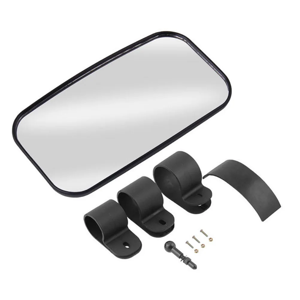 

Wide Angle Rearview Mirror for Atv Utv with 15 175 2 Inch Mounting Clamps 360 Degree Rotatable Convex Back Mirror for Beach
