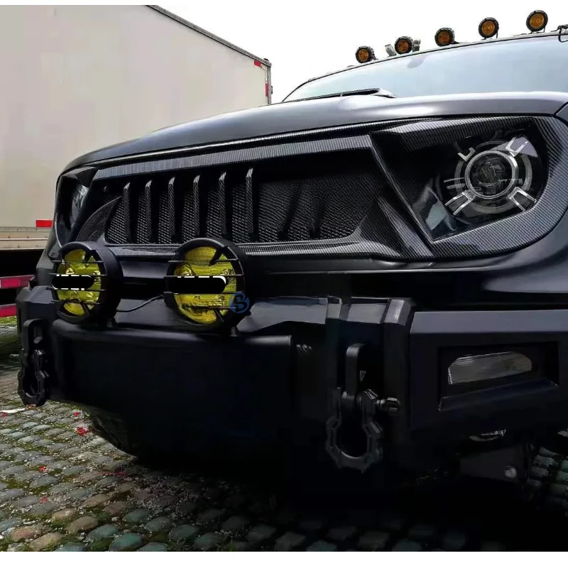 Carbon Fiber Front Bumper Grille for Renegade 2015-2018