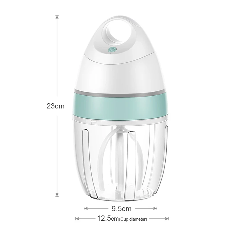 900ML Electric Milk Frother Machine Household Food Mixer Kitchen Baking Cream Blender Egg Beater Strike Mixer Portable Blender