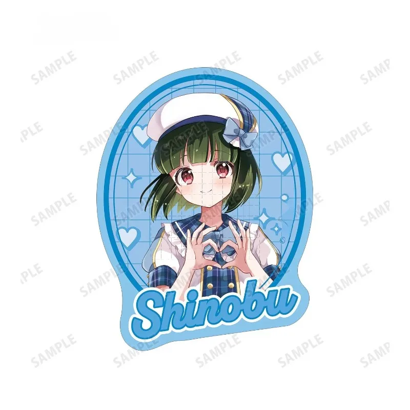 Cute Anime Shinobu Ōmiya Alice Cartelet Aya Komichi Youko Inokuma Acrylic Standing Keychain Card Toy Figures for Gift