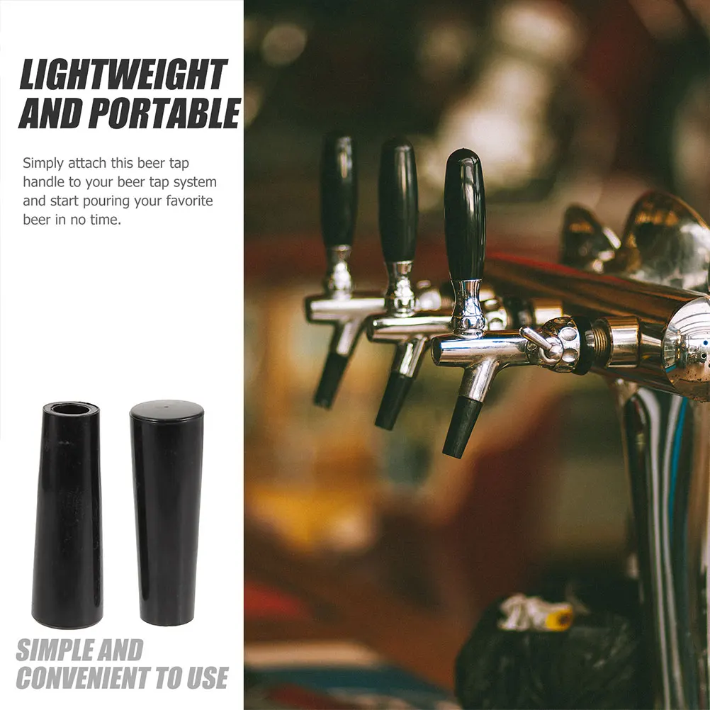 

Beer Tap Handle Black Plastic Replacement Nipple Kegerator Handles Faucet Supplies Accessories Easy Install