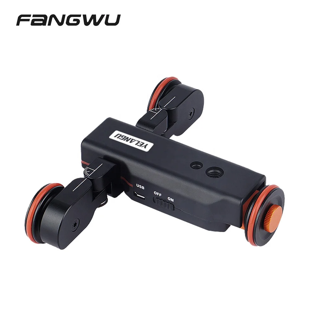 Motorized Electric Remote Control Video Rail Dolly Slider Track Wheels for Camera DSLR Mobile Phone