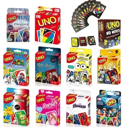 ONE FLIP! new UNO No mercy Mattel UNO Card Game Family Funny Entertainment Board Game Fun Poker Playing Kid Birthday Toy Gift