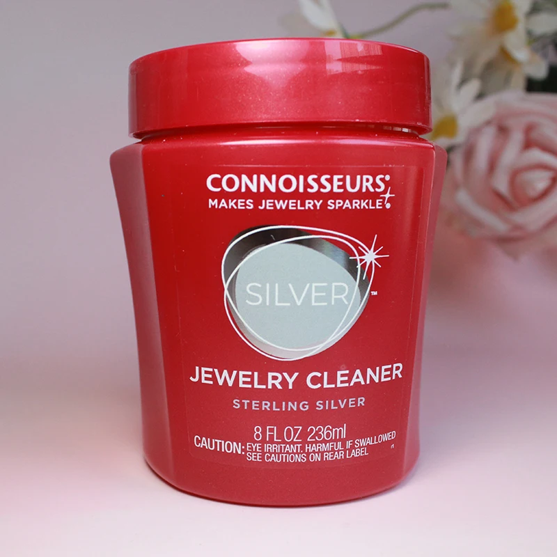 Connoisseurs Silver Jewelry Cleaner Wash Oxidized Sterling Silver Wipe Revitalizing Jewellery Detergent Decontamination