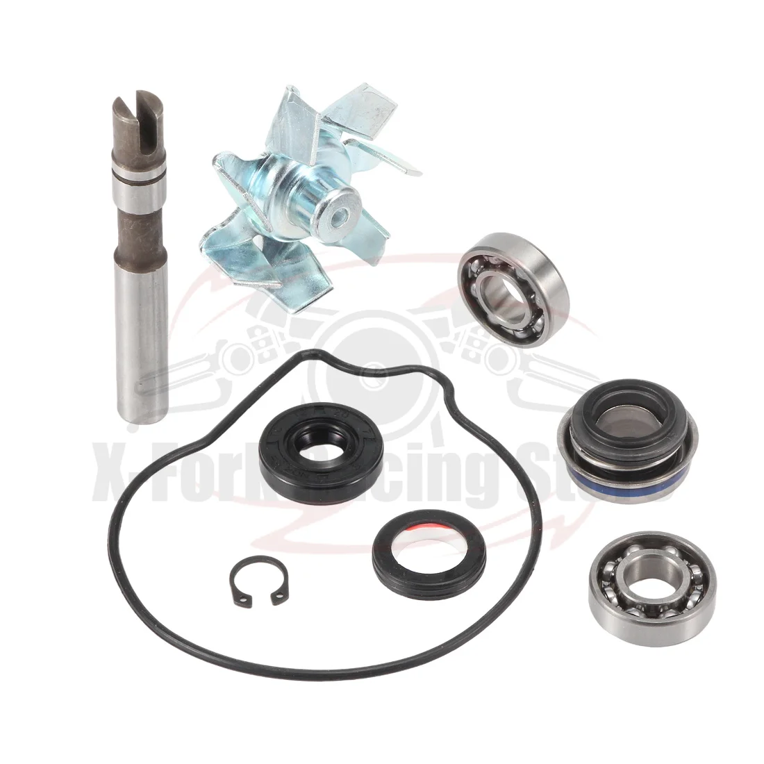 Water Pump Impeller Repair Kit For YAMAHA FJR1300 2003-2024 2018 2019 20 2021 2022 2023 Gasket O-ring Seals Set 5JW-12439-00-00