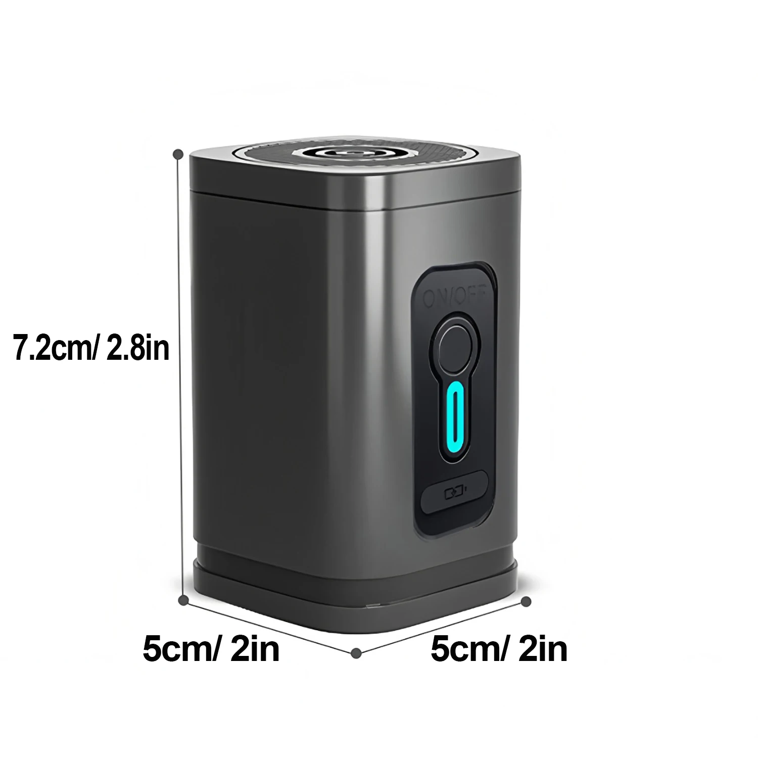 Wireless Inflation Pump Outdoor Mini Air Compressor Air Cushion Bed Swim Ring Multi Function Air Pump with 2400mAh Battery