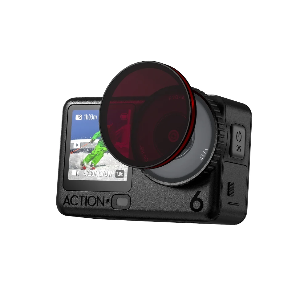 

Lens Filters for DJI OSMO ACTION 6 Sports Camera Optical Glass Filters UV CPL ND16