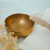 Cuenco tibetano de Buda, accesorios terapéuticos de meditación, terapia de sonido, instrumentos musicales de percusión 2