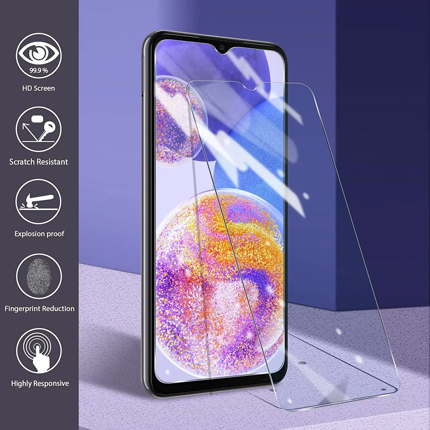 Рисунок 2 - закаленное стекло для OPPO A91