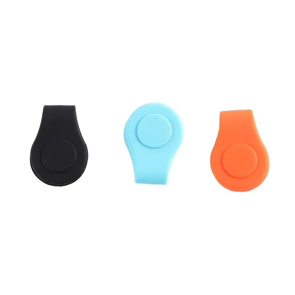 Golf Training Aids For Ball Marker Silicone Attaches For Golfer Golf Ball Marker Golf Hat Clip Ball Marker Holder Golf Cap Clip