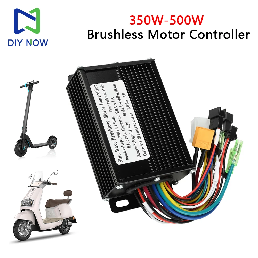 36V 48V Brushless Motor Controller 20A LCD Display