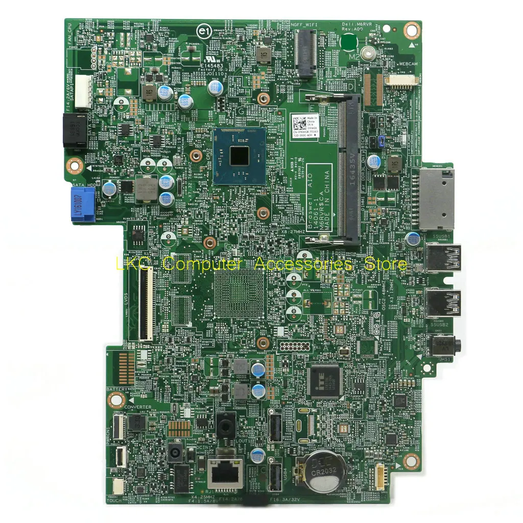 

NEW FOR DELL Vostro 3052 Inspiron 3452 AIO All-In-One Motherboard FKWGX 0FKWGX CN-0FKWGX 14061-1 E89382 100% Tested