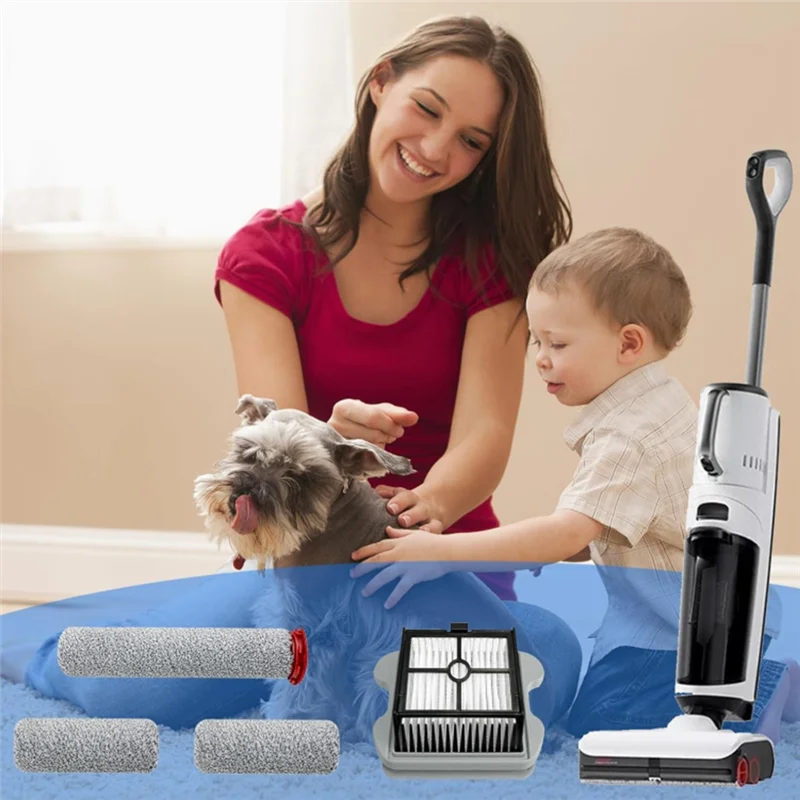 

KEOL-For Roborock Dyad Pro / Dyad Pro Combo / WD2H1A / A10 Ultra Robot Vacuum Main Brush And Filters Accessories
