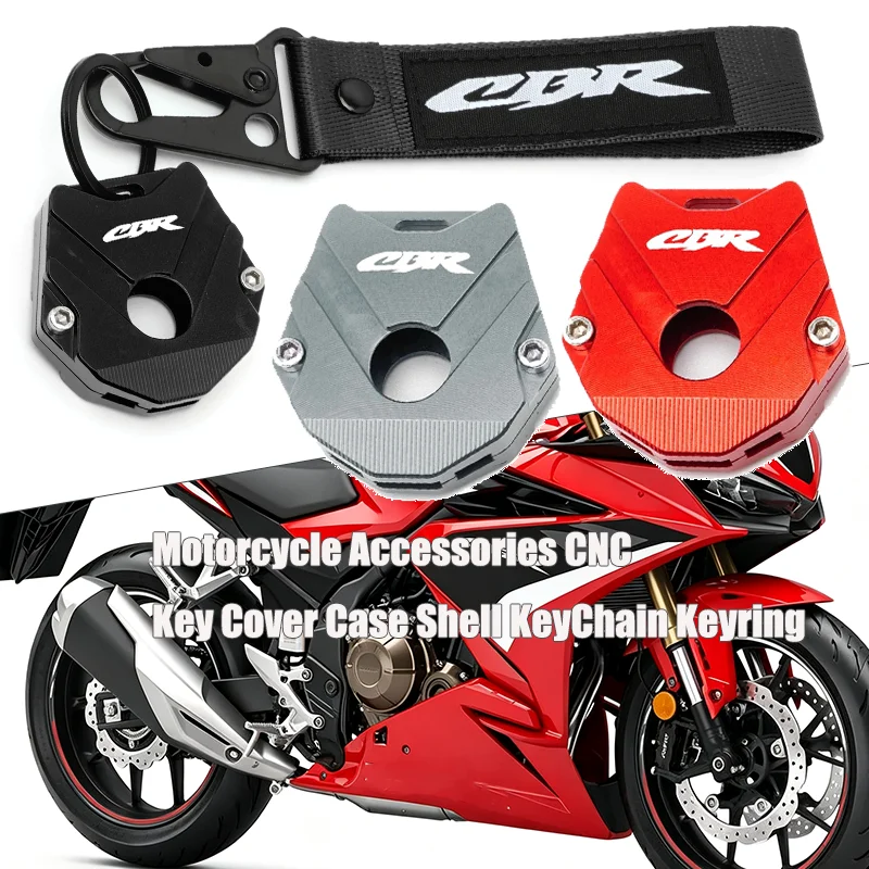 Motorradzubehör für Honda CBR CBR650R CBR600RR CBR1000RR CBR500R 650R 600RR 1000RR 250RR Schlüsselhülle Schlüsselanhänger