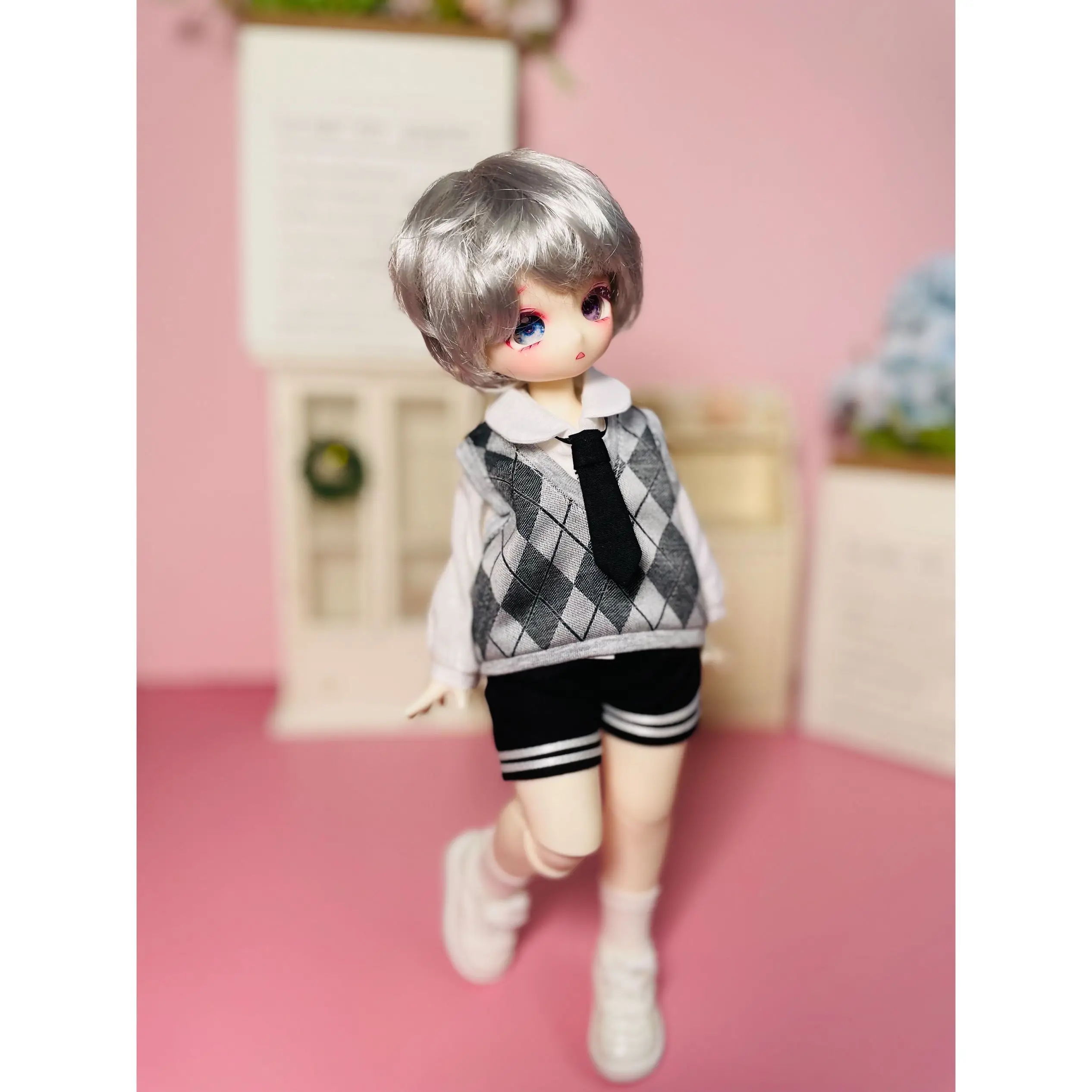 BJD doll clothes suitable for 1/6 size bjd doll clothes cute doll autumn 1/6 clothes set doll accessories (five points)