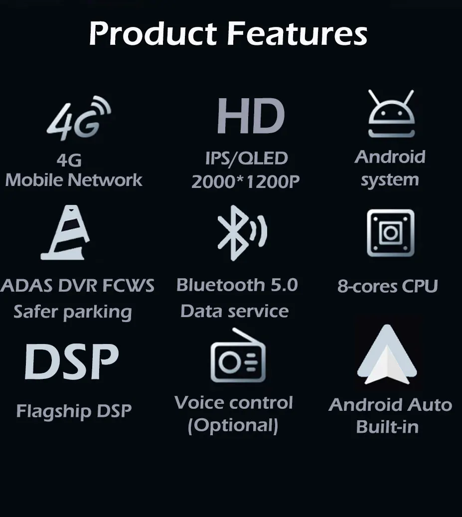 7 "أندرويد 15 السيارات لشركة فيات 500 2007-2015 نظام تحديد المواقع والملاحة اللاسلكية Carplay سيارة الوسائط المتعددة مشغل فيديو ستيريو Autoradio أدوات BT