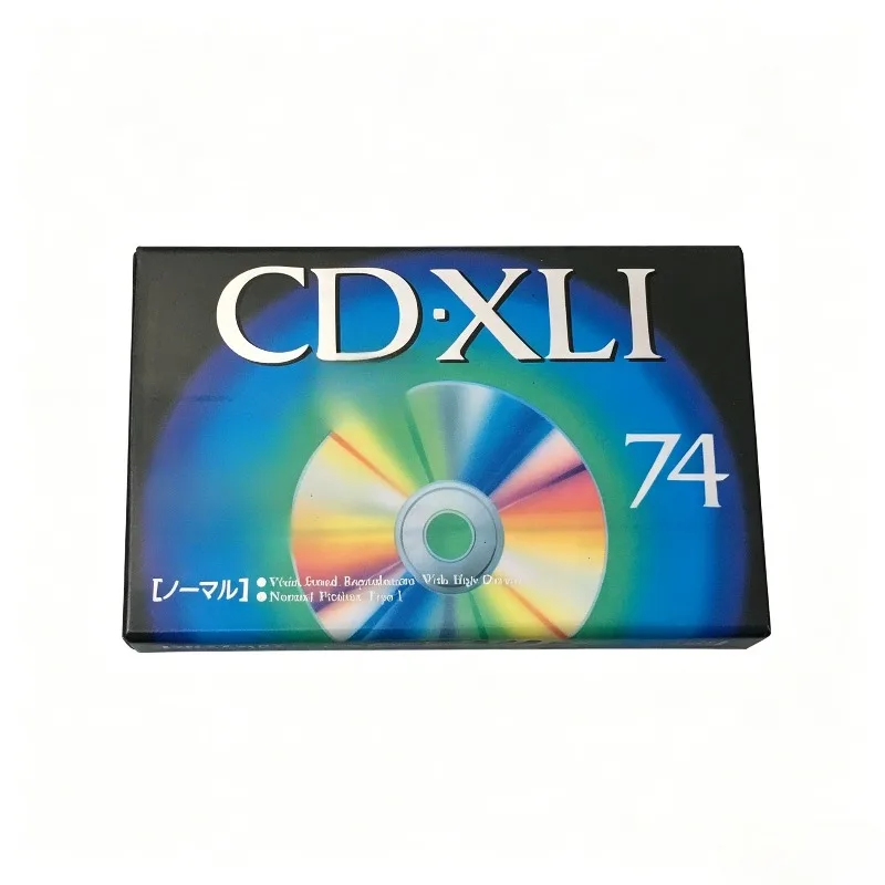 100% Original New For Maxell CDXLI 74min JP High Grade Type I Blank Cassette Sealed For Audio Recording