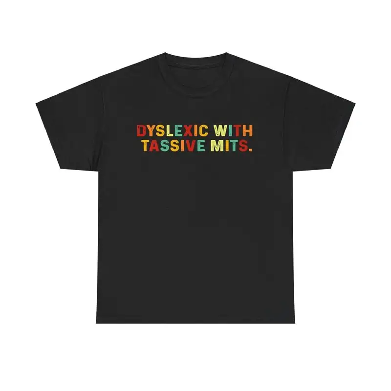 

Футболка Dyslexic With Tassive Mits Cotton