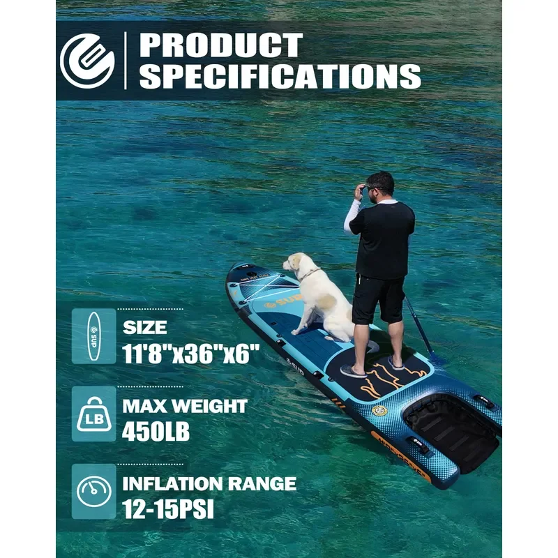 CE Certificate Long Dog Float Floating Ramp Inflatable Dog Boat Ramp Outdoor Water Play