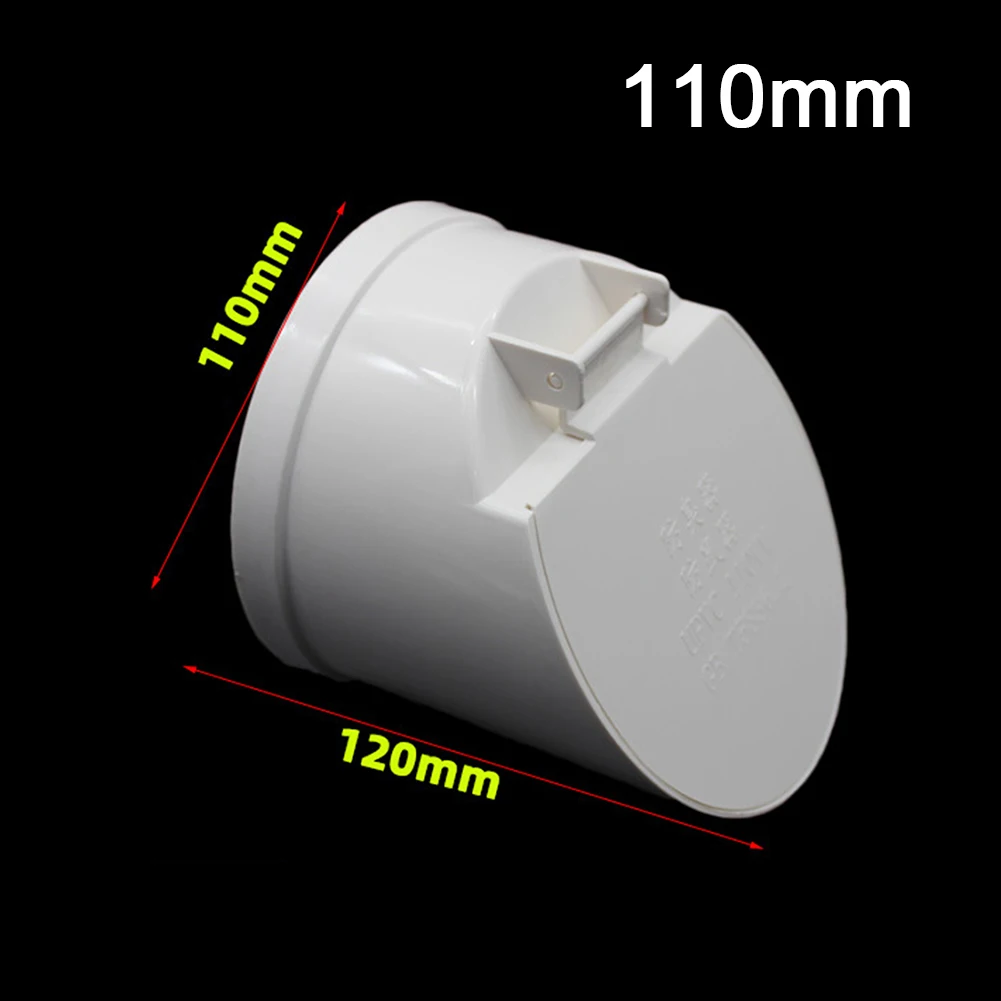 Tampa do tubo de drenagem 50mm/110mm/160mm para tubos de drenagem ao ar livre, extremidades do tubo de escape, drenos de chão de varanda, drenos de chão de jardim