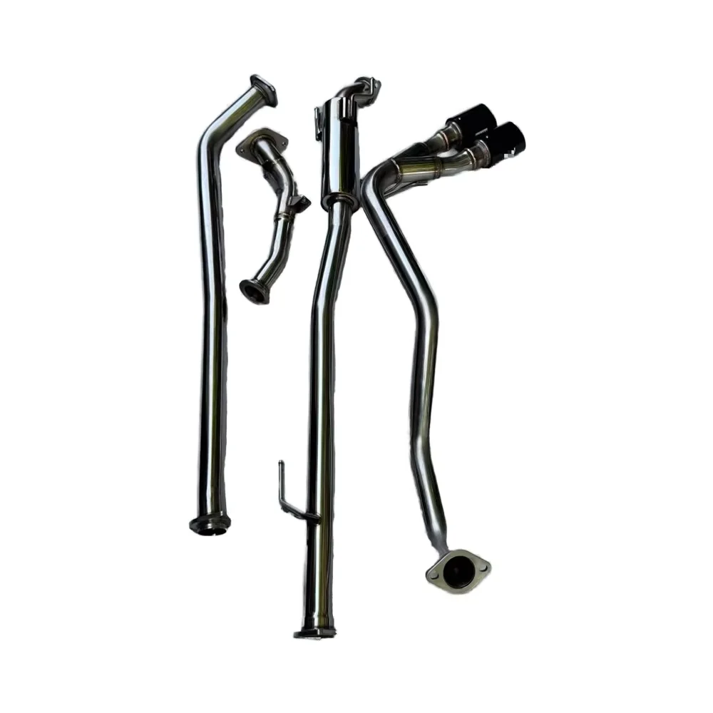 Stainless Steel 304 Side Exit Full Exhaust System for   Hilux Revo