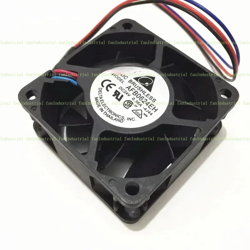 Y Electronics AFB0624EH 4J44 24V 0.36A 60x60x25mm Ventilateur de refroidissement de serveur
