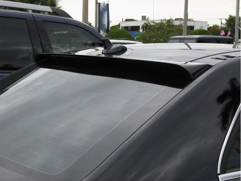 For Mercedes - Benz W212 E320 E260 E300 E63 Spoiler ABS Material Roof Spoiler For 2008 2009 2010 2011 2012 2013 W212 4 Doors