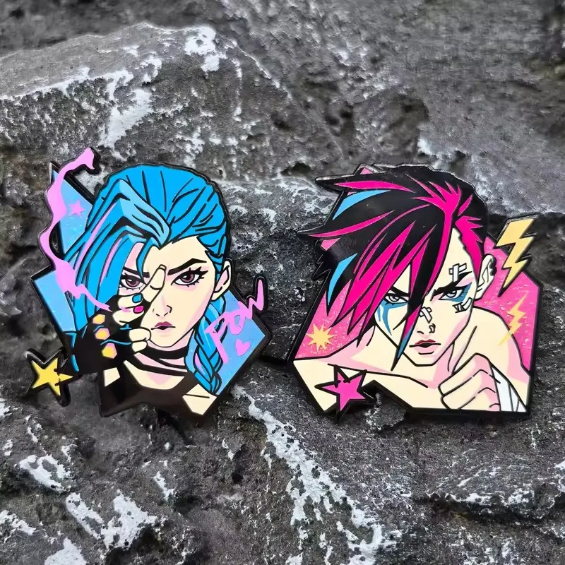 

Classics Competitive Game Character Enamel Pins Cartoon Metal Brooch Badge Fashion Jewellery Backpack Accessory Gifts