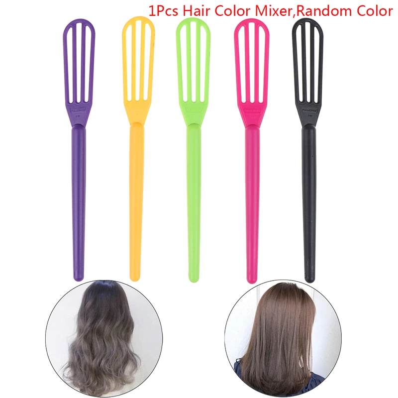 

1Pc Hairdressing Hair Color Dye Coloring Mixing Mixer Stick Dyeing Brush Stirrer