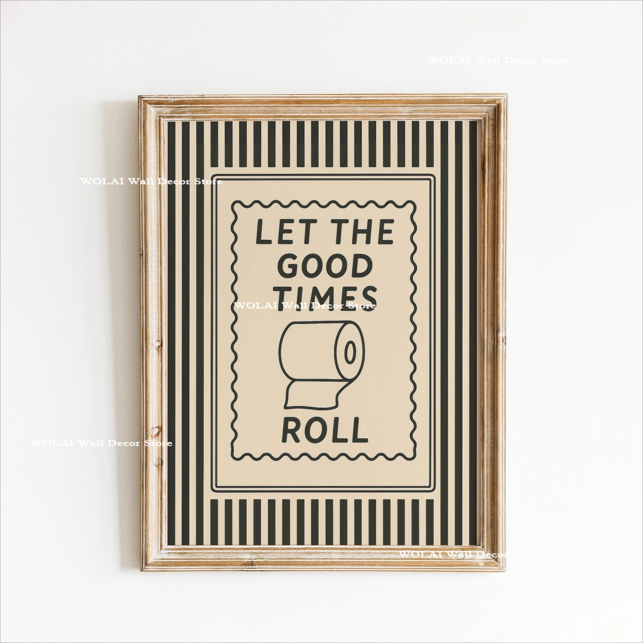 كيف محظوظ نحن الأخضر القلب يقتبس قماش الملصقات دع الأوقات الجيدة لفة الحمام جدار الفن يطبع لغرفة المعيشة ديكور المنزل