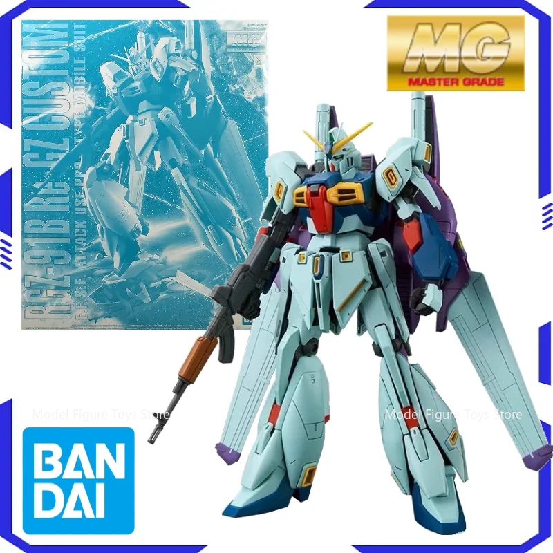 

Bandai Original Model Assembly Kit 1/100 MG-Re-GZ Custom Model Kit Anime Warrior Component Model Anime Character Toy Boy Gift