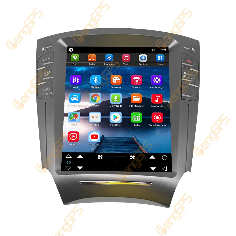 

10.4" Android 13 Car Radio GPS Navigation For Lexus IS250 Tesla Style Multimedia DVD Player Video Stereo Carplay Screen Host DSP