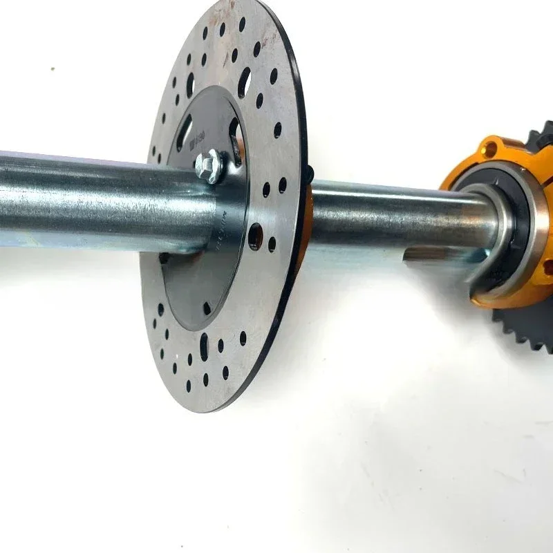 Four-wheeler rear axle rear axle field drift kart motorcycle accessories aluminum alloy flange hub
