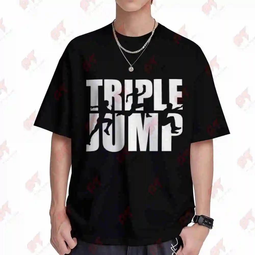 Triple Jump Short Sleeve Tee 100% Cotton T-Shirt