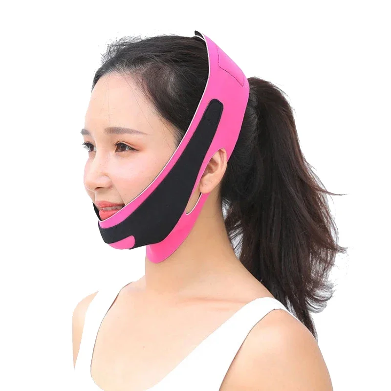 Delicate Facial Thin Face Mask Slimming Bandage Shaper Lift Reduce Double Chin Face Mask Face Thining Band Weight Loss