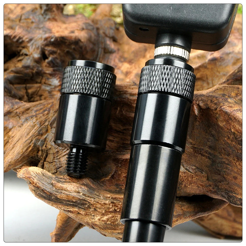 Hirisi 2 Stück Schnellwechsel-Anschluss zum Karpfenangeln, Aluminium-Twist-Lock-Adapter, sicheres und langlebiges Angelzubehör für Angelruten – Detail 4