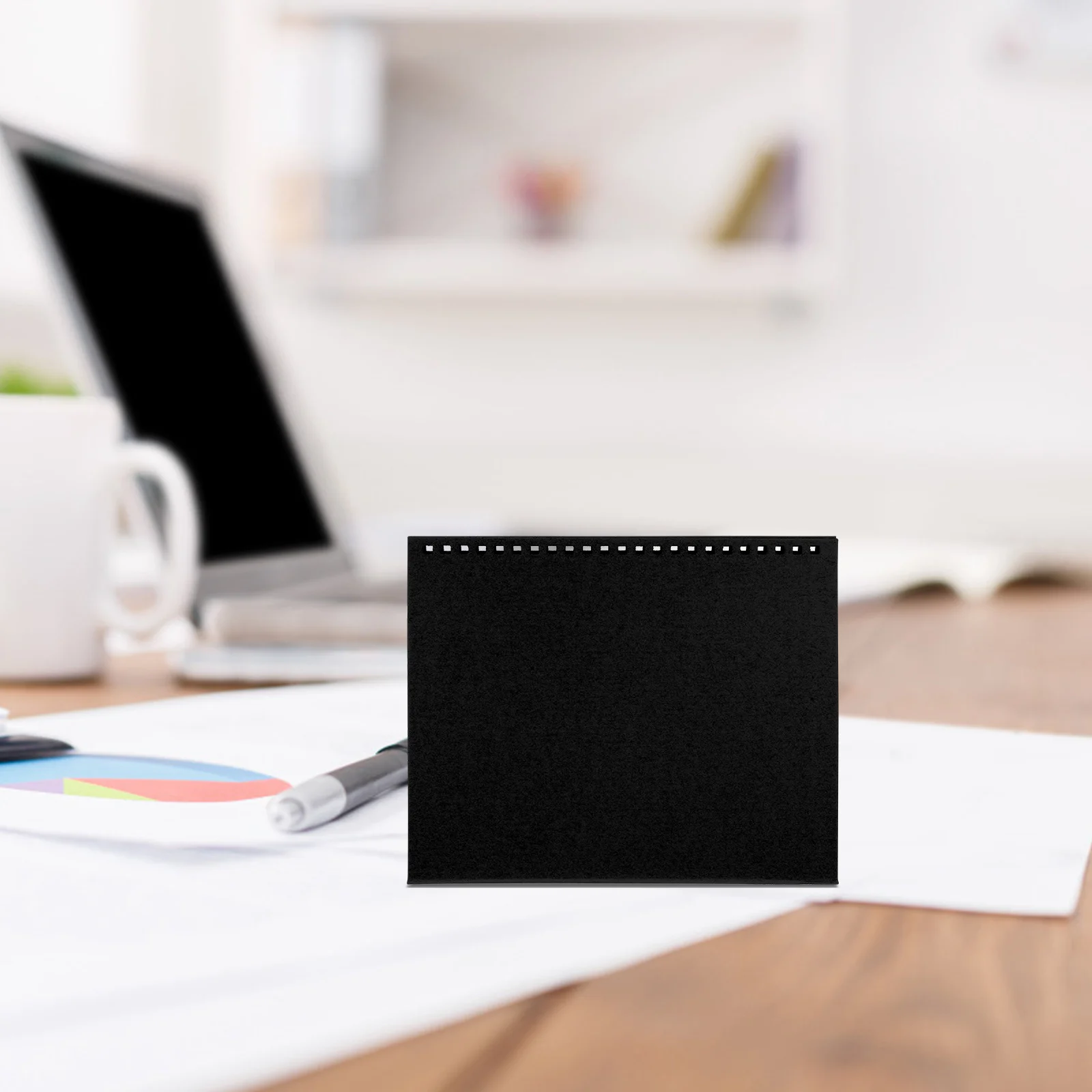 12 Buah Alas Kalender Meja Kosong Kertas Iridescent Perlengkapan Pembuatan DIY Rak Desktop Serbaguna Untuk Dekorasi Proyek Kerajinan