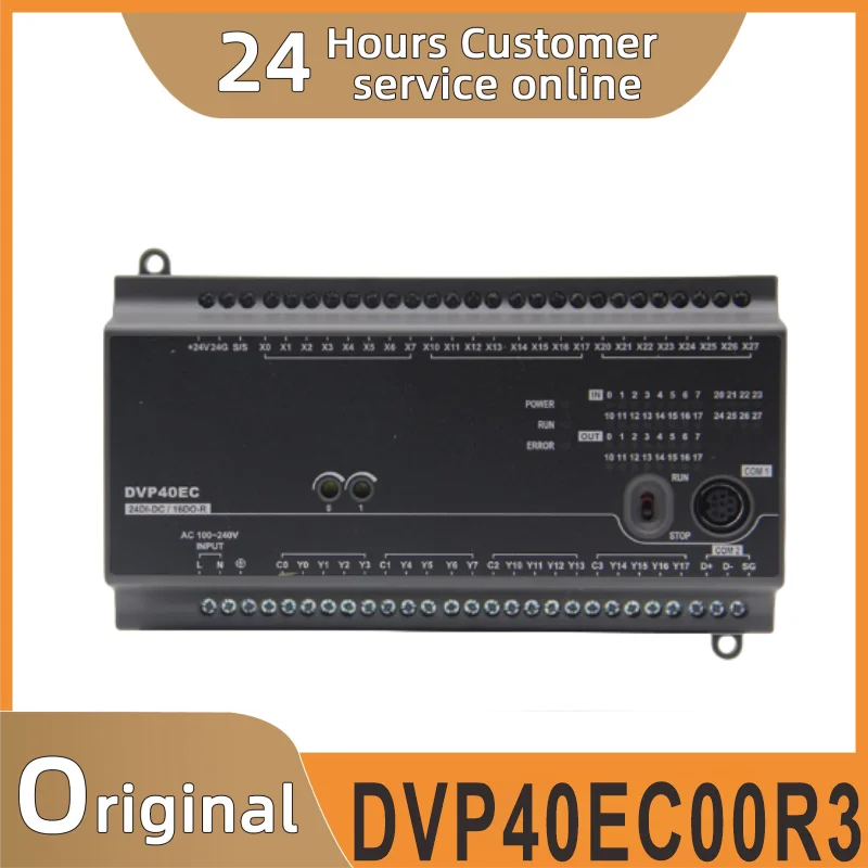 

DVP40EC00R3 DVP40EC00T3 DVP48EC00R3 DVP48EC00T3 DVP60EC00R3 Programmable Controller Module.