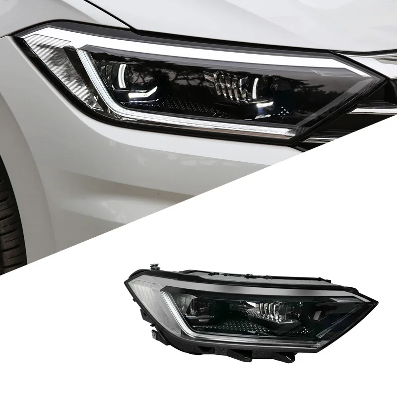 

Suitable For 19-22 Volkswagen New Suiteng Headlight Assembly Modified LED Daytime Running Light Turn Signal Lens Headlight