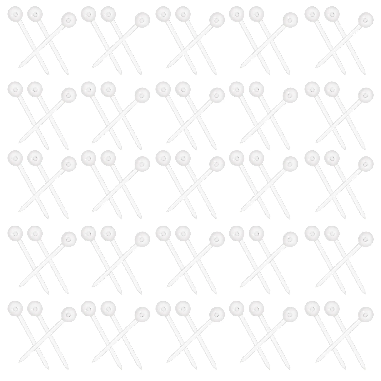 

1000pcs Transparent Handicraft Foam Ball Pins Sequin Tacks Mini Craft Ornament Accessories for DIY Projects Christmas