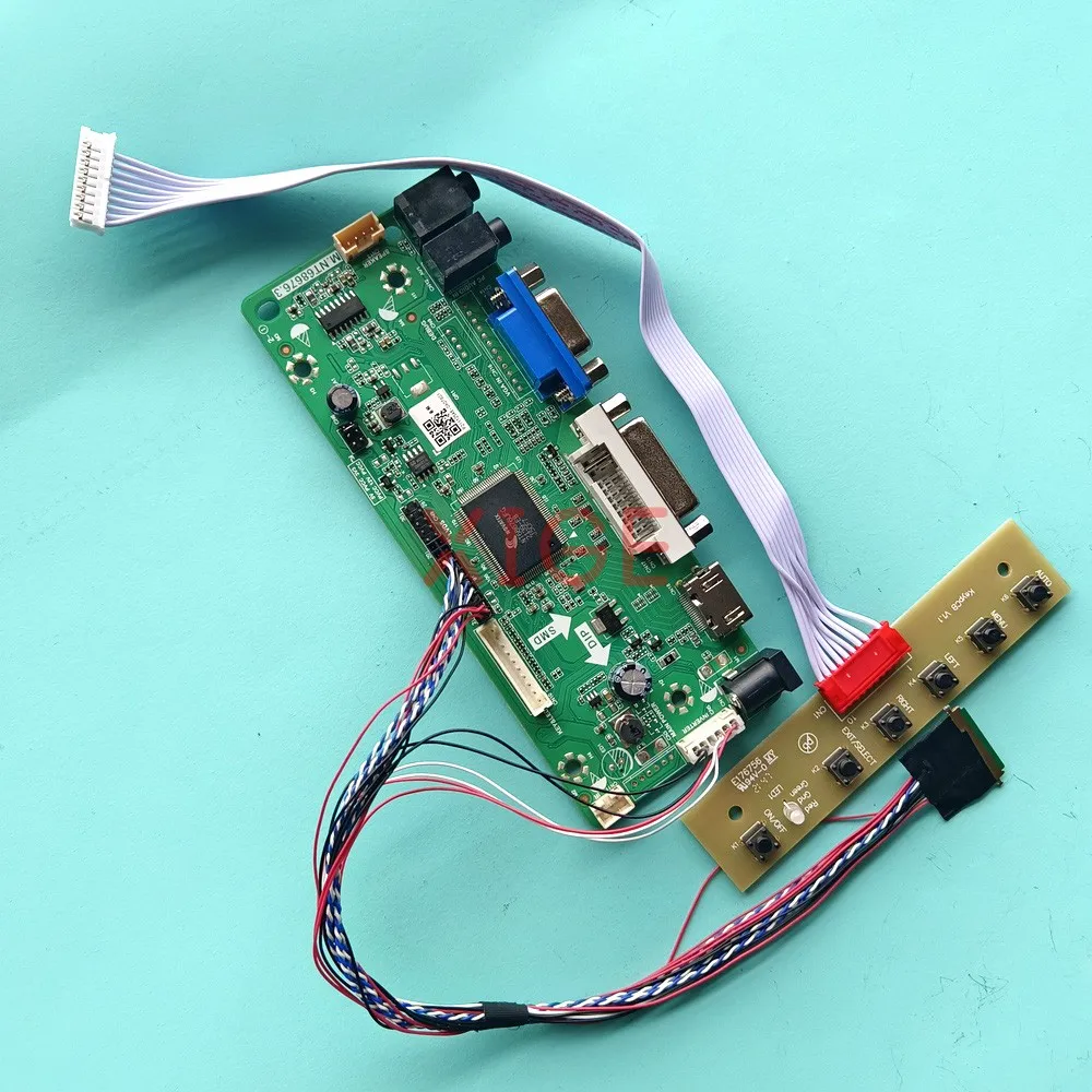 

Driver Controller Board For LP101WS1-TLA1/TLA4/TLB1 Kit DIY HDMI-Compatible 10.1" 1024x576 Laptop Screen 40-Pin LVDS VGA DVI