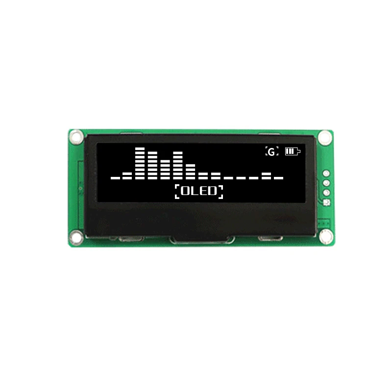 2.23 polegada oled display módulo tela lcd 128x32 dot matriz ssd1305 driver 4 pinos iic interface